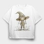 Whimsical Witchy6, Tricou Oversize Barbati (Unisex)