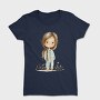 Whimsy Flower Girl, Tricou Femei
