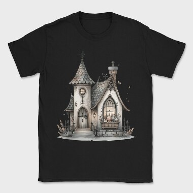 Whimsy Gothic Castle, Tricou Barbati (Unisex)