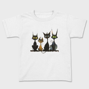 Whiskered Feline Group, Tricou Copii