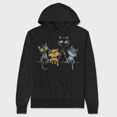 Whiskers Party Ensemble, Hanorac Oversize Barbati (Unisex)