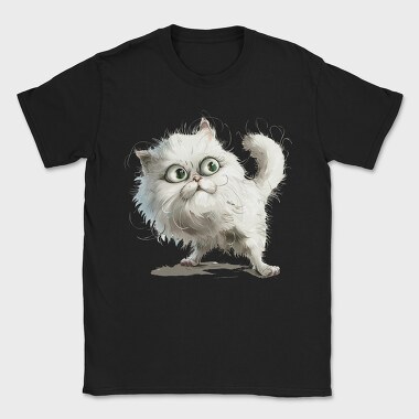 White Cat Sublimate, Tricou Barbati (Unisex)