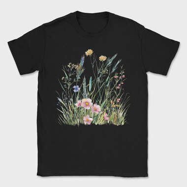 Wildflowers Blooming, Tricou Barbati (Unisex)