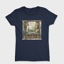 Window Sitting Area Books, Tricou Femei
