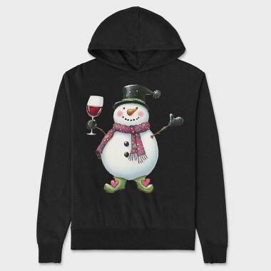 Wine Snow Fest, Hanorac Oversize Barbati (Unisex)