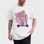 Scooter Sloth, Tricou Barbati (Unisex)