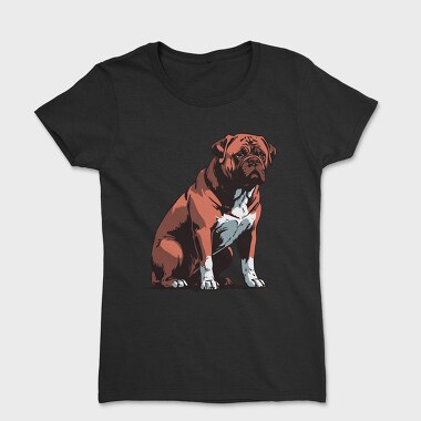 Bordeaux Mastiff Dog, Tricou Femei