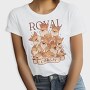 Corgi Dogs With Crowns Royal, Tricou Femei