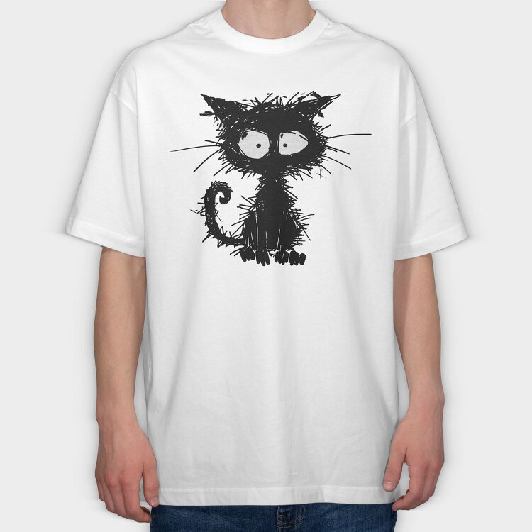 Whisker Whisperer, Tricou Oversize Barbati (Unisex)