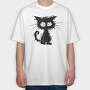 Whisker Whisperer, Tricou Oversize Barbati (Unisex)