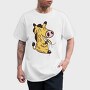 Eating Giraffe, Tricou Barbati (Unisex)