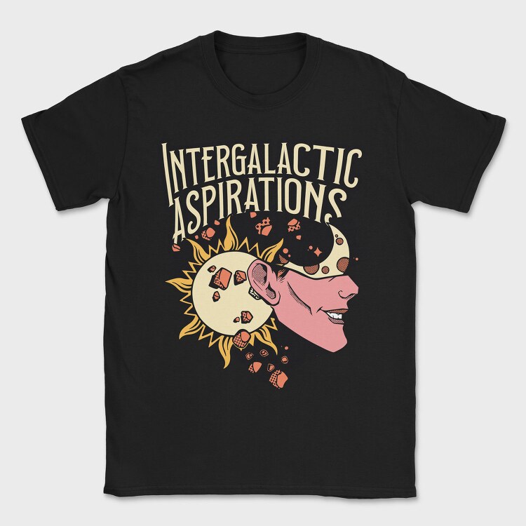 Tricou Barbati (Unisex) Imprimat digital direct in tesatura, bumbac premium 100%.