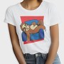Sloth Animal In Couch, Tricou Femei