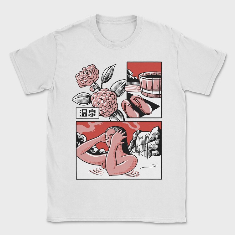 Japanese Comics 4, Tricou Barbati (Unisex)