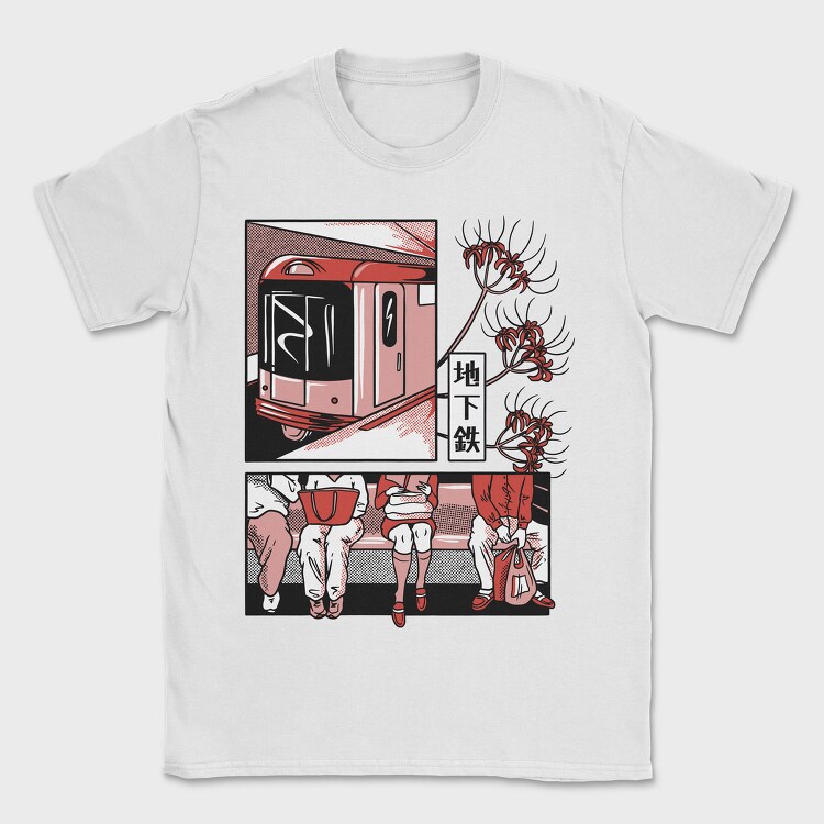 Japanese Comics 3, Tricou Barbati (Unisex)