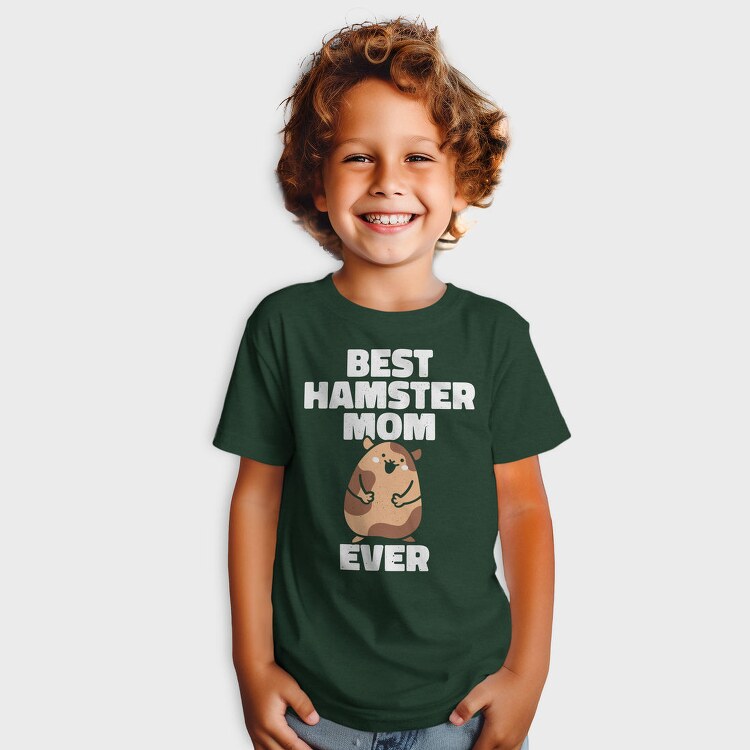 Best Hamster Mom, Tricou Copii