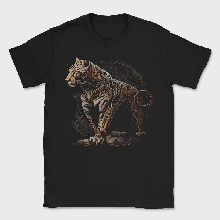 Jaguar Steampunk, Tricou Barbati (Unisex)