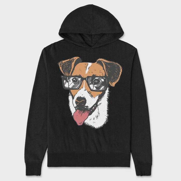 Jack Russell Terrier Sunglasses, Hanorac Oversize Barbati (Unisex)