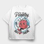 Its Too Peopely Outside, Tricou Oversize Barbati (Unisex)