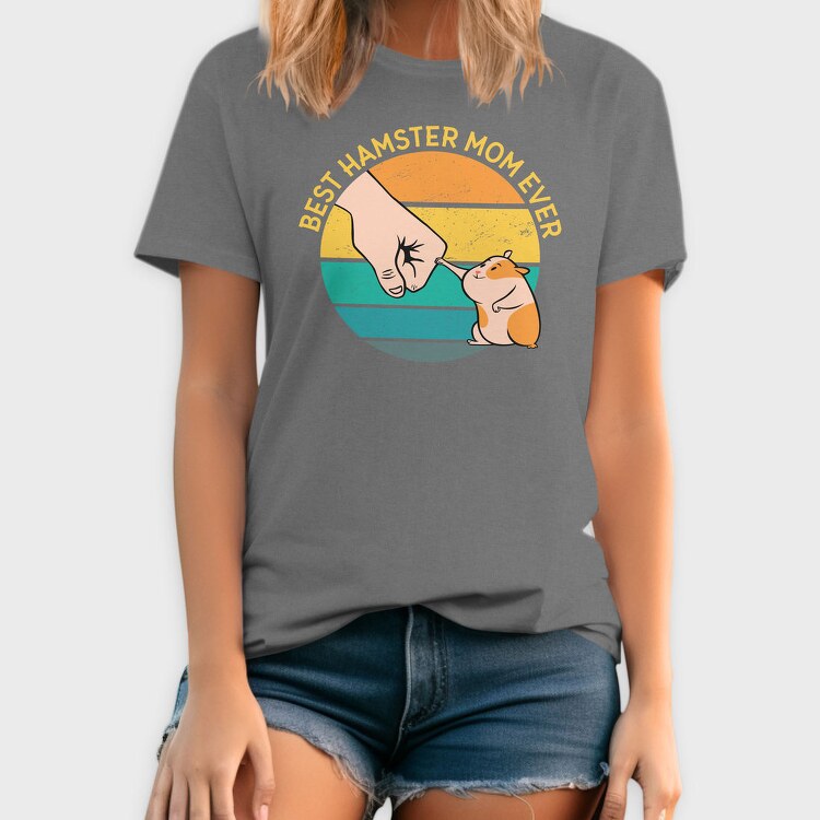 Best Hamster Mother Ever, Tricou Barbati (Unisex)