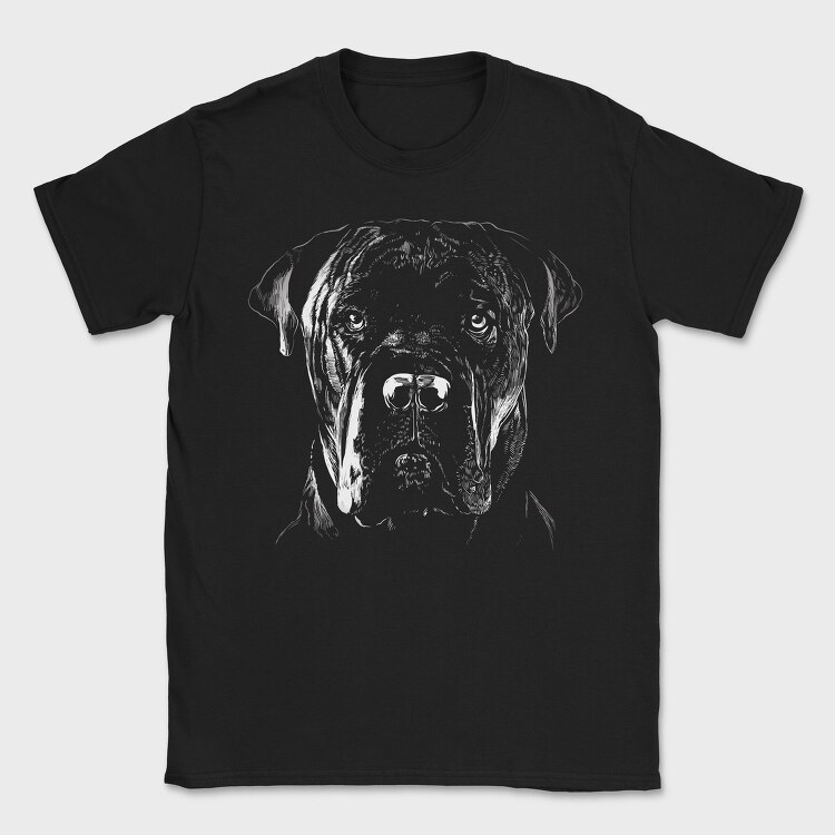 Italian Cane Portrait, Tricou Barbati (Unisex)