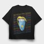 Is Time to Ride, Tricou Oversize Barbati (Unisex)