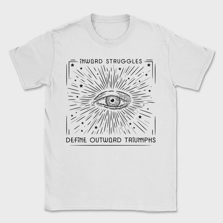 Inward Struggles, Tricou Barbati (Unisex)