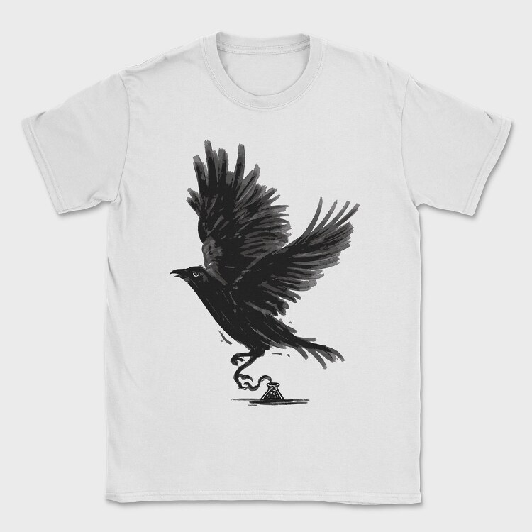 Ink Crow, Tricou Barbati (Unisex)