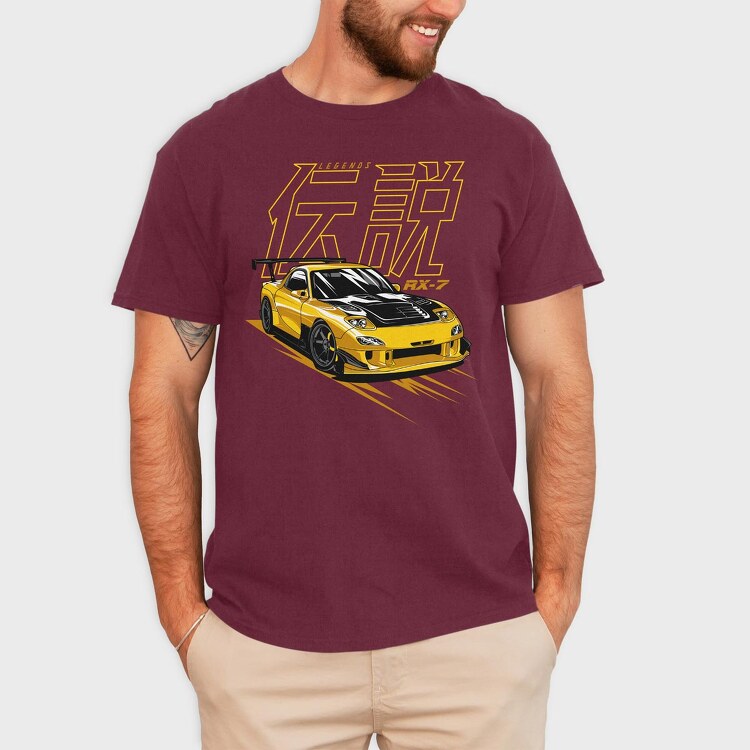 RE-Amemiya RX7, Tricou Barbati (Unisex)