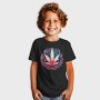 Patriotic Cannabis Leaf 4th Of July, Tricou Copii