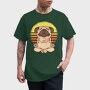 Yoga Pug 01, Tricou Barbati (Unisex)
