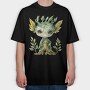 Whimsical Forest Gnome, Tricou Oversize Barbati (Unisex)