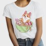 Corgi Noodle Bowl, Tricou Femei
