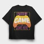 Paused Game Quote, Tricou Oversize Barbati (Unisex)
