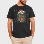 Sloth Christmas Tote, Tricou Barbati (Unisex)