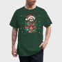 Sloth Christmas Tote, Tricou Barbati (Unisex)