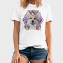 Corgi Psychedelic Collage, Tricou Barbati (Unisex)