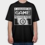 Paused Gamer, Tricou Oversize Barbati (Unisex)