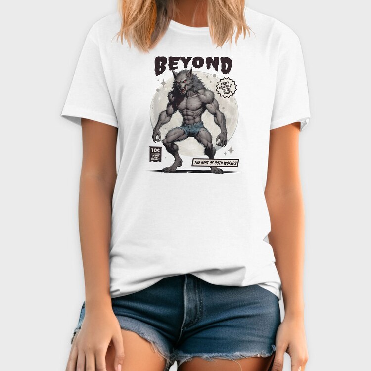 Beyond Werewolf Comic Trend, Tricou Barbati (Unisex)