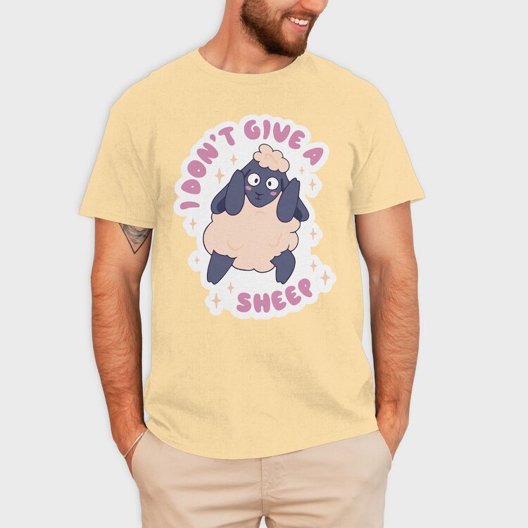 Yoga Sheep Funny, Tricou Barbati (Unisex)