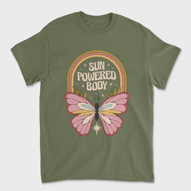 Butterfly Hippie Collection Flower Power Nature, Tricou Barbati (Unisex)