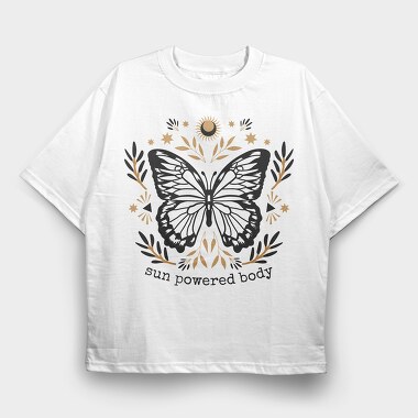 Butterfly Insect, Tricou Oversize Barbati (Unisex)