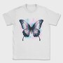 Butterfly Trans Flag, Tricou Barbati (Unisex)