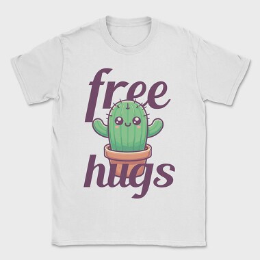 Cactus Free Hugs, Tricou Barbati (Unisex)