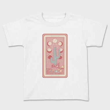 Cactus Plant Tarot Card, Tricou Copii