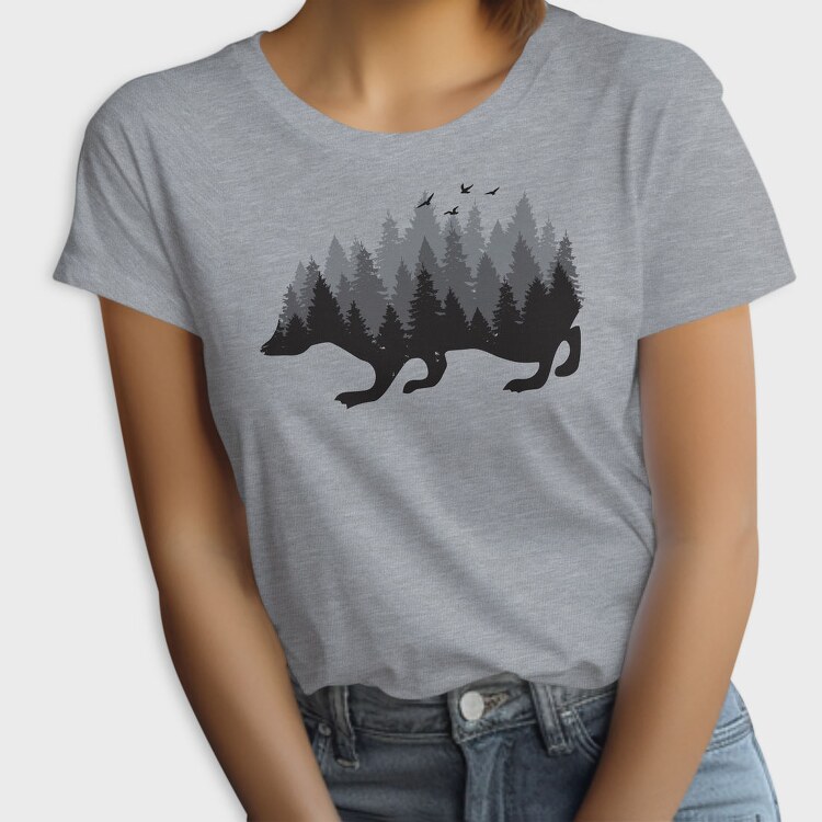 Hedgehog Forest Headgehog, Tricou Femei