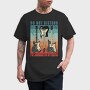Electric Guitars Retro Sunset Quote, Tricou Barbati (Unisex)
