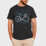 Bicycle Transport Instructions Bike, Tricou Barbati (Unisex)