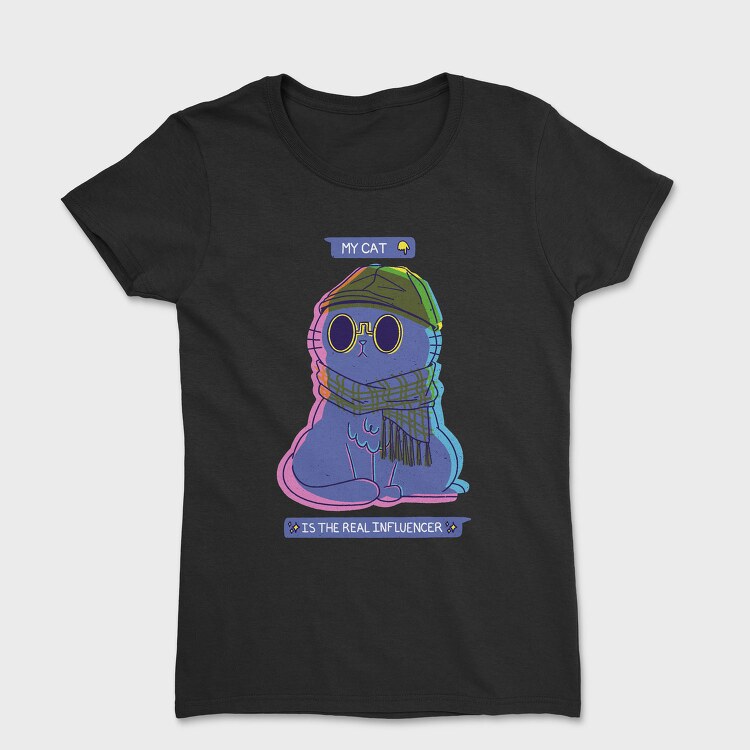 Influencer Cat, Tricou Femei