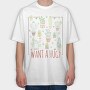Cactus Hug, Tricou Oversize Barbati (Unisex)